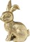 Brass Gold Bunny Figurine Easter Decor, Easter Spring Decoration Gold Bunnies Rabbit Statue Figurine